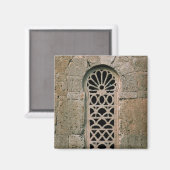 窓のトレーサリー、Basilica San Juanから マグネット (正面/裏面)