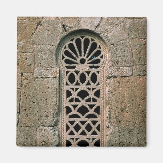 窓のトレーサリー、Basilica San Juanから マグネット (正面)