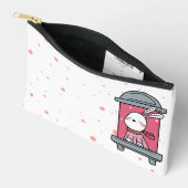 窓のバニー アクセサリーポーチ (見開き)