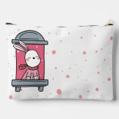 窓のバニー アクセサリーポーチ (裏面)