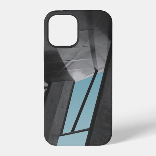 窓のローアングル撮影 iPhoneケース (裏面)