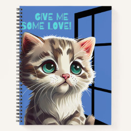 窓の上の引用文 ノートブック