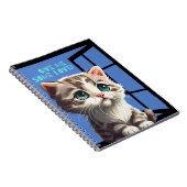 窓の上の引用文 ノートブック (右側)