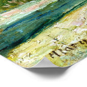 窓の中のメアリーカッサットライラック ポスター (角)