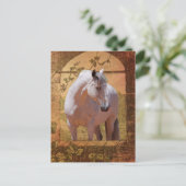 窓の中のモリスコ ポストカード (スタンド正面)