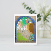 窓の中の女、レドン ポストカード (スタンド正面)