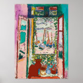 窓の中の猫 ポスター (正面)