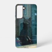 窓の中の猫 SAMSUNG GALAXYケース (裏面)