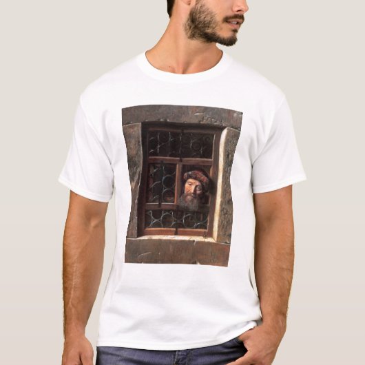窓の人、1653年 Tシャツ (正面)