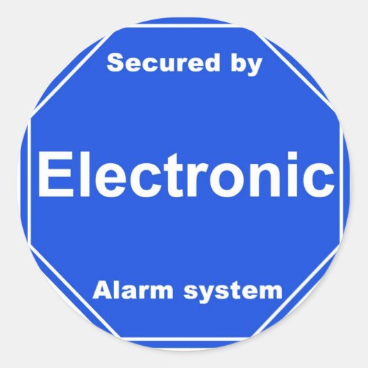 窓の保証ステッカー ラウンドシール (正面)