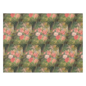 窓の前に咲くスザンヌ・バラドン テーブルクロス (正面(横))