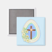 窓の卵と十字架 マグネット (正面/裏面)