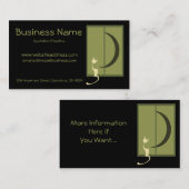 窓の名刺の猫 名刺 (正面/裏面)