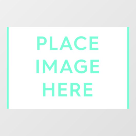 窓の固定 – 30" x 20" ウィンドウサイン (シート)