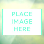 窓の固定 – 30" x 20" ウィンドウサイン (シート3)