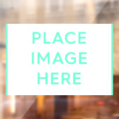 窓の固定 – 30" x 20" ウィンドウサイン (シート2)