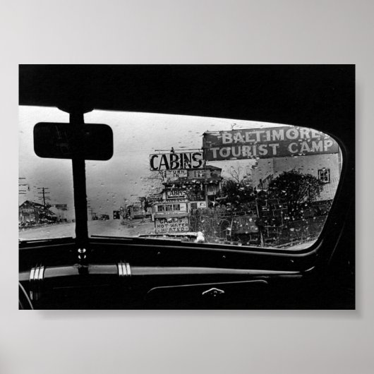 窓の外を見ながら ポスター (正面)