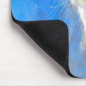 窓の外を見ながら マウスパッド (コーナー)