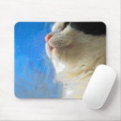 窓の外を見ながら マウスパッド (マウス)