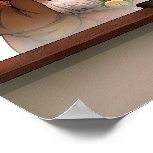 窓の外 ポスター (角)