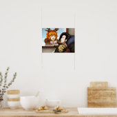 窓の外 ポスター (キッチン)