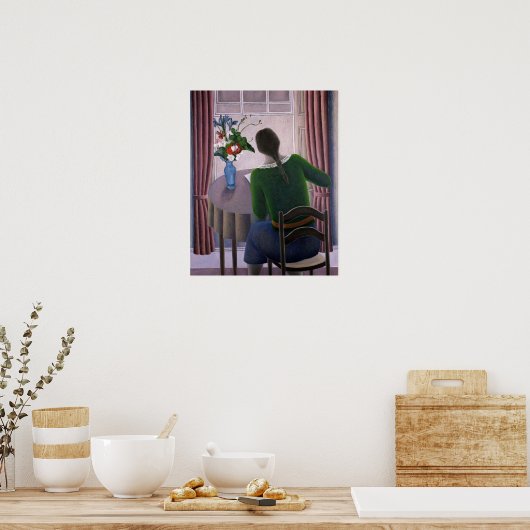 窓の女性1998 ポスター (キッチン)
