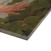 窓の子ども3 カッティングボード (角)