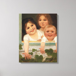 窓の子ども3 キャンバスプリント