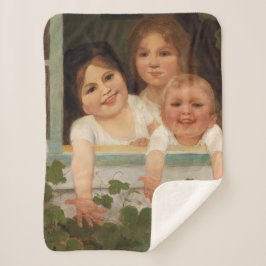 窓の子ども3 シェルパブランケット