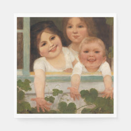 窓の子ども3 スタンダードランチョンナプキン