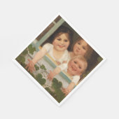 窓の子ども3 スタンダードランチョンナプキン (角)