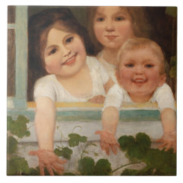 窓の子ども3 タイル