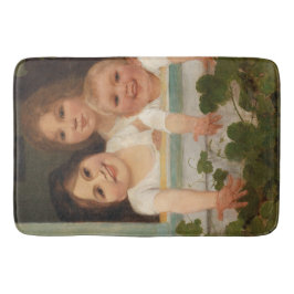 窓の子ども3 バスマット