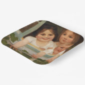 窓の子ども3 ペーパープレート (傾斜あり)