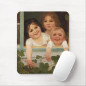 窓の子ども3 マウスパッド (マウス)