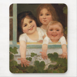窓の子ども3 マウスパッド