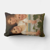 窓の子ども3 ランバークッション (正面)