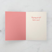 窓の子猫が良くなる カード (内部)