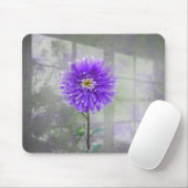 窓の影に紫の影 マウスパッド (マウス)