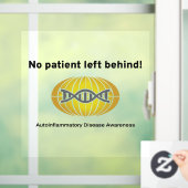 窓の後ろ離れに患者なし ウィンドウサイン (ホーム)