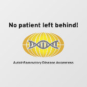 窓の後ろ離れに患者なし ウィンドウサイン (シート)