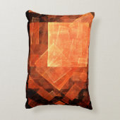 窓の明るい抽象芸術アートアクセント枕 アクセントクッション (裏面(縦))