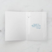 窓の海桟橋の眺め カード (内部)