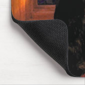 窓の猫 マウスパッド (コーナー)