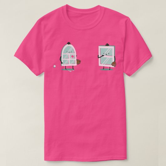 窓の痛み Tシャツ (デザイン正面)