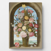 窓の花の花瓶, c.1618 フォトプラーク (正面)