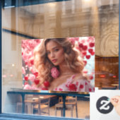 窓の装飾フィルム ウィンドウサイン (カフェ窓)