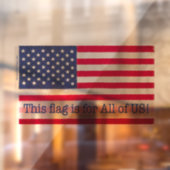 窓の貼り付け – この旗は全米のためだ! ウィンドウサイン (シート2)