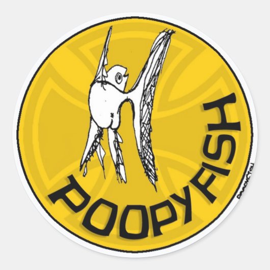 窓の貼り紙 ラウンドシール (正面)