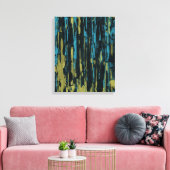 窓の雨～ 16X20 1.5インチ厚さ キャンバスプリント (インサイチュ (リビング))